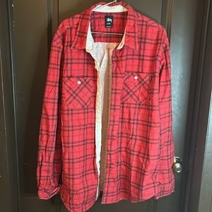 1990s Stussy flannel